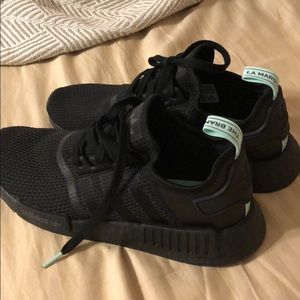 All black adidas NMD